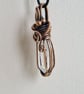 Natural Brandberg Crystal & Copper Necklace Pendant Gift Jewellery Jewelry - Image 7