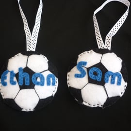 Personalised Football Door Hanger