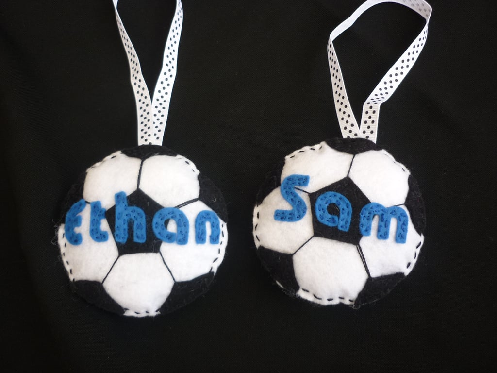 Personalised Football Door Hanger