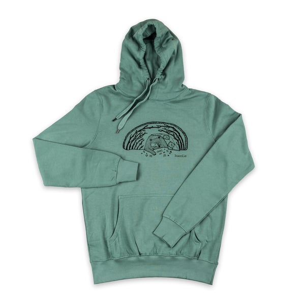 Organic unisex HiBEARnate Hoody