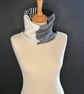 Contemporary Snood - Black & White