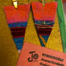 Fabric Artisan Earrings 