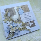 Handmade New Baby Boy Card 