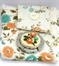 Handcrafted Peach floral Bag Hanger - Image 3
