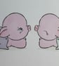 Christmas Card - Merry Pigs In Blankets Day - Sequins - Image 9