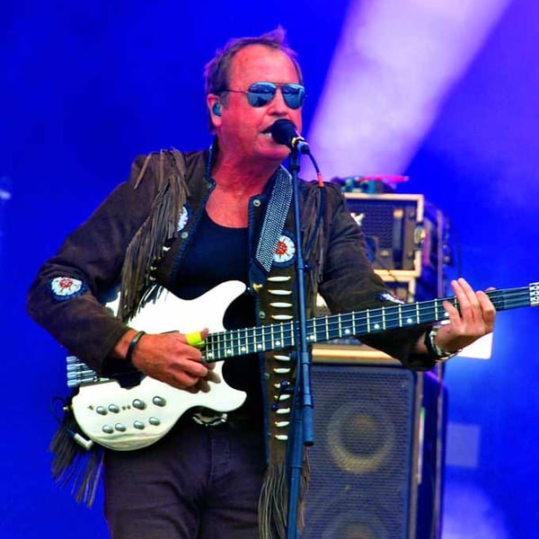 Mark King Level 42 In Concert Photograph Print