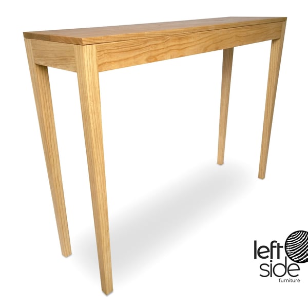 Narrow Console Table, Wooden Hall Table, Ash Sofa Table