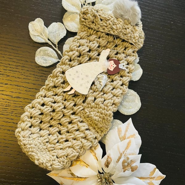 Crochet Christmas Stocking