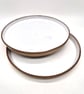 Handmade Ceramic Plate with White Glaze - Image 5