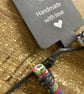 Handmade Multicolor Woven Cord Adjustable Bracelet - Image 3