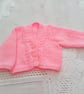 4 Piece Cardigan Set for a Baby, Prem Size Available, Custom Make, New Baby Gift - Image 2