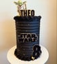Star Wars Cake Topper Set With Personalisation