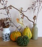 Robin and Snowdrop Wooden Hanging Decoration - Image 3