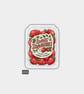 Grocery Food Vinyl Sticker For Adults - Sweet Strawberries - Image 1