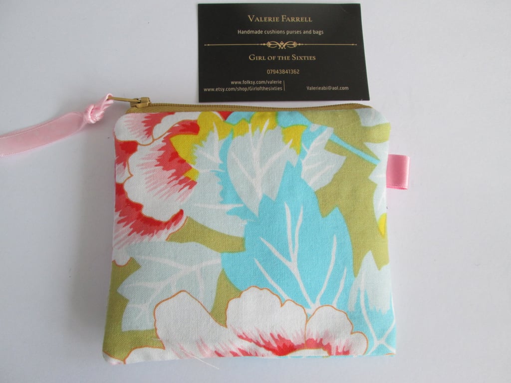 Floral  Coin Purse