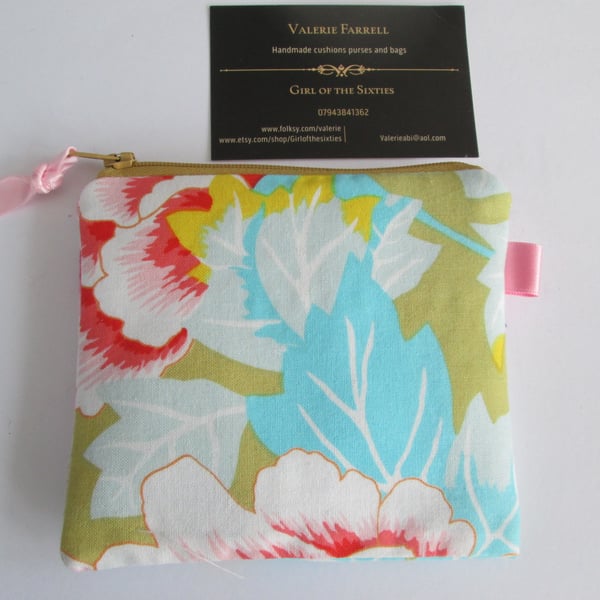 Floral  Coin Purse