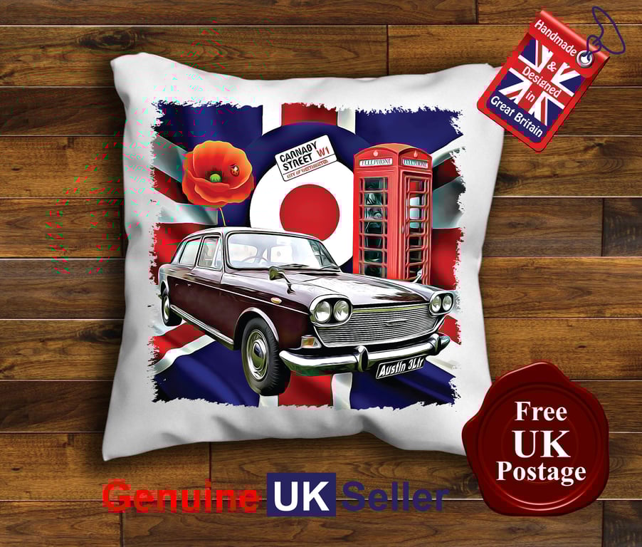 Austin 3 Litre Cushion Cover, Choose Your Size