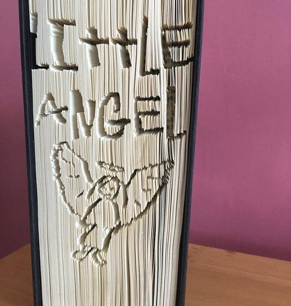 Little Angel CUT & FOLD Book Folding Pattern - EMAILED PDF PATTERN