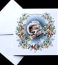 A Luxury Christmas Squirrel Garland Handmade Card - a unique design - Image 2