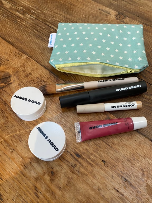 Oil Cloth Make Up Bag (773)