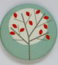 Moonlight Tree Fabric Pocket Mirror - Image 2
