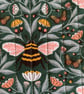 Bee Print Fabric Quilted Kindle Sleeve For 6" Paperwhite - Image 3