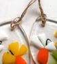 Fused Glass Daffodil Suncatcher: Easter Egg Decoration - Image 5