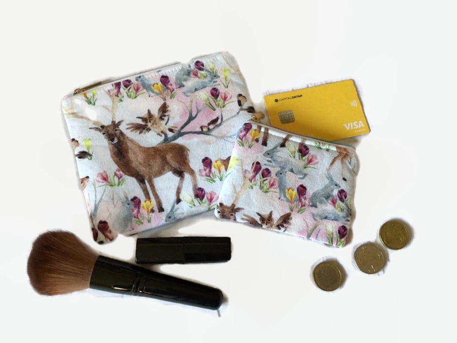 Zipper Pouch Set Folksy