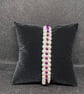OOAK UK "Pearl Metallic" Handmade Bracelet Birthday Prom Mum Jewellery - Image 2