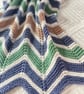 Chevron striped baby blanket  - Image 2