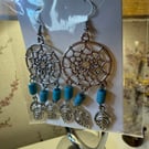 Dangly fashion earrings