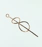 Shawl Pin, Copper Celtic Infinity Knot - Image 6