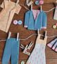 Origami mini clothesline - Image 1