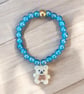 Children's handmade teddy bear bracelet - Image 2