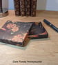 Dark Florals 'Honeysuckle' - A handmade, ultra-thin gift box (Code: FBDFHO) - Image 1