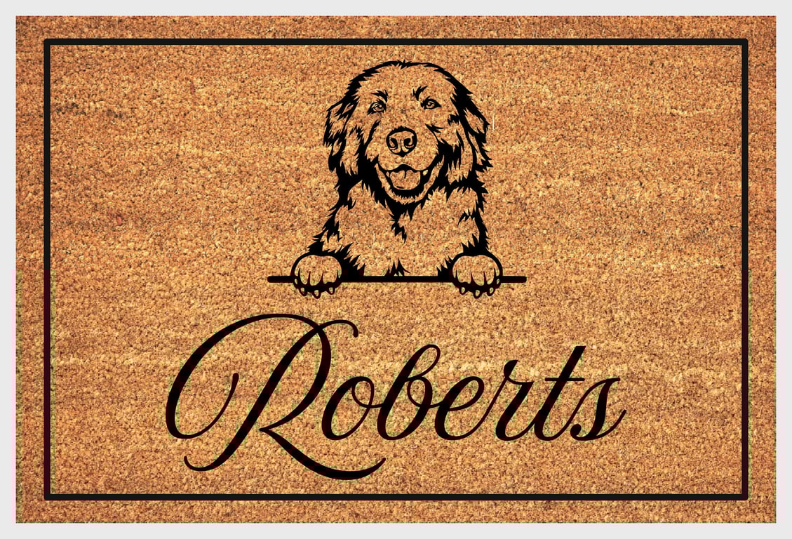 Maremma Sheepdog Door Mat - Personalised Maremma Sheepdog Welcome Mat - 3 Sizes