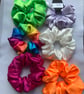 Three Large Silky satin luxury fabric scrunchies, Any 3 for 5 pounds. - Image 2