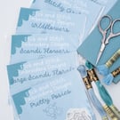 Stick & Stitch: Dissolvable designs for hand embroidery