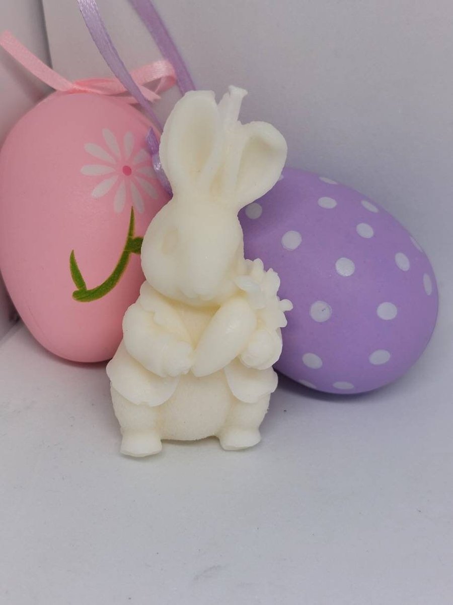 Rabbit Candle Cute Bunny Soy Candle Scented
