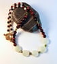 Red Tiger's Eye And New Jade Necklace - Handmade In Devon - Image 2
