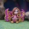 Angelic Flurrier Gnome 'Gayl' with veined wings OOAK Sculpt by Ann Galvin