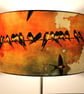 Swallows at Sunrise Drum Lampshade by Lily Greenwood - Large - 45cm - Image 3