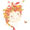 Autumn's Glow - A5 Hand Finished Giclee Print