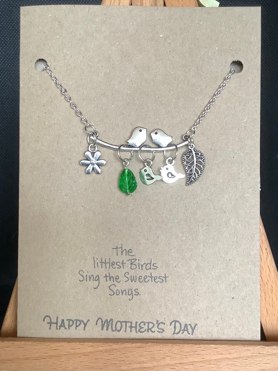 Mother’s Day charm necklace