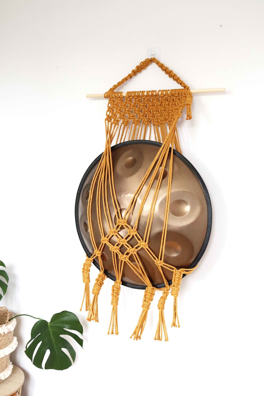Handpan Hanger Drum Wall Holder, Percussion Holder Stand for a handpan, Wall Mou