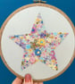 Star Printable Embroidery Pattern