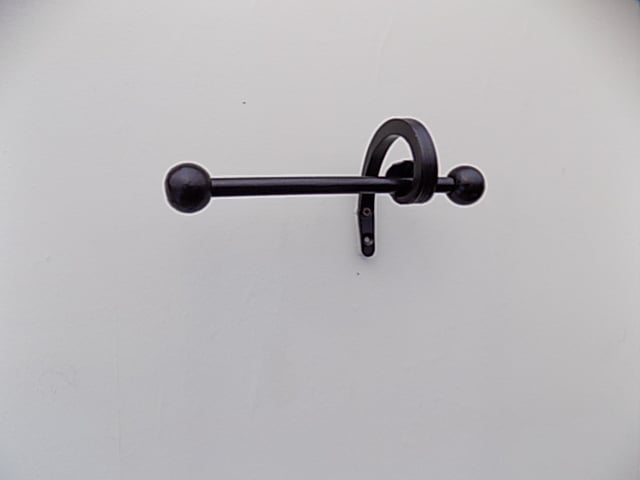 Toilet Roll Holder ..............Wrought Iron (Forged Steel) Hand Made