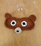 Crochet Glasses Tray, Bear Glasses Holder, Brown Bear Gift, Gift for Glasses Wea - Image 5