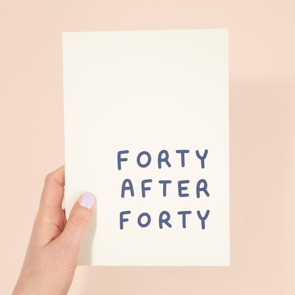 40 After 40 Bucket List Journal - 40th Birthday Gift for Her 