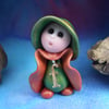 Alphabet Initial Gnome 'F' OOAK Sculpt by Ann Galvin